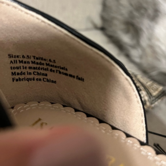 NWT ISAAC MIZRAHI Pattern Fun Flats, size 6.5 - Picture 5 of 10